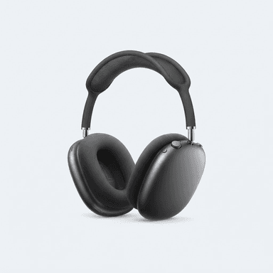 Black headphones